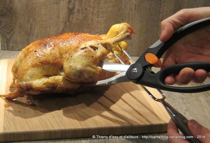 Le poulet du dimanche avec Fiskars®, concours inside !! Cisaille à volaille Softouch® FISKARS