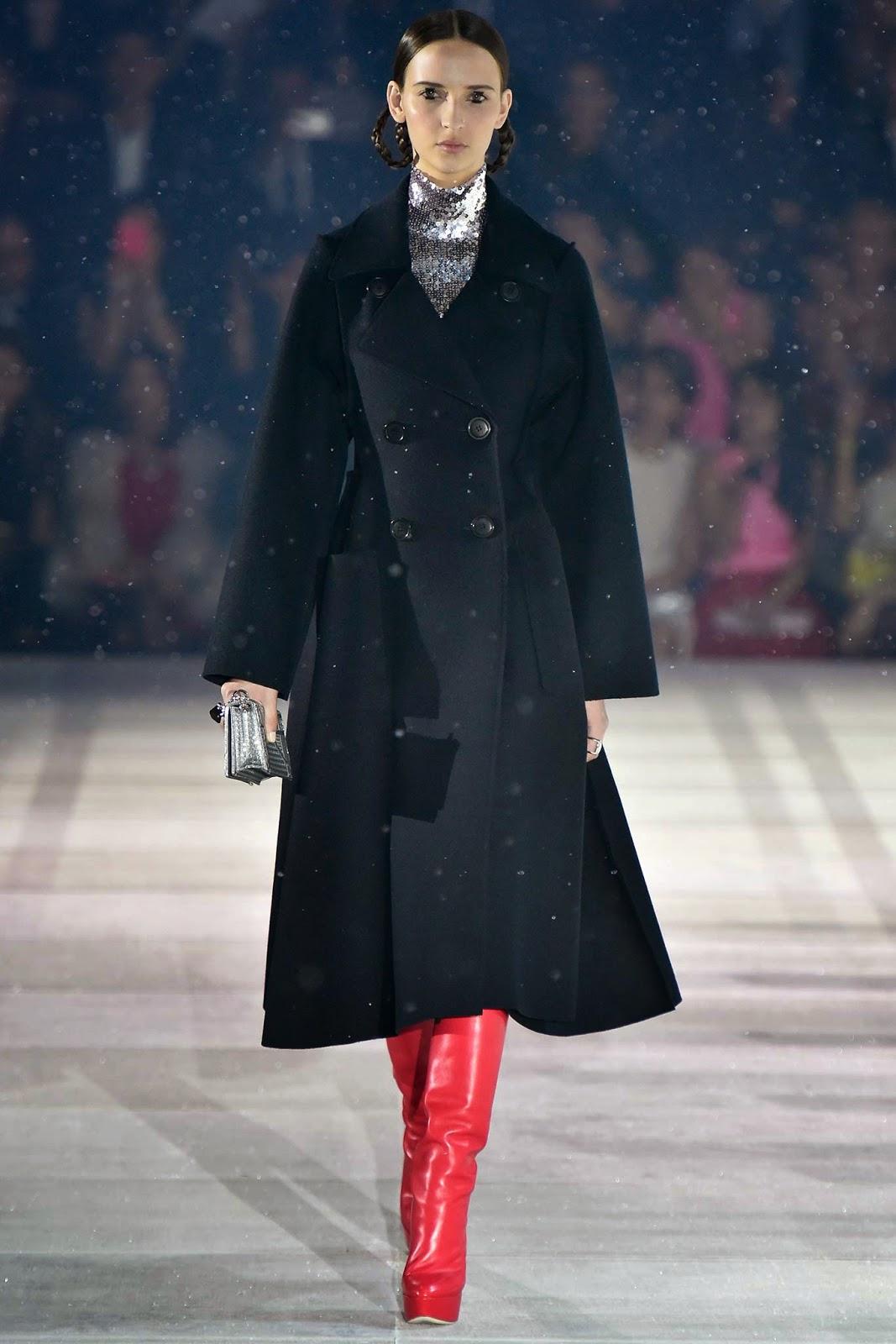 Le défilé de la pré-collection Christian Dior pour l'hiver 2015...