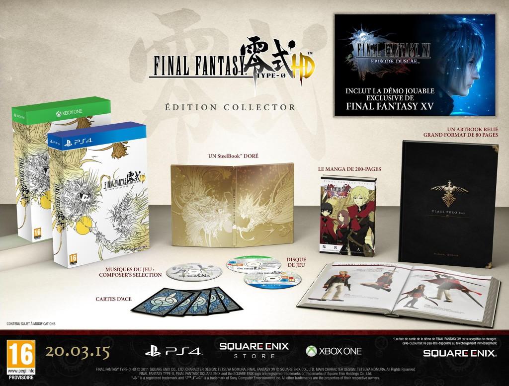 Final Fantasy Type-0 HD présente son édition Collector