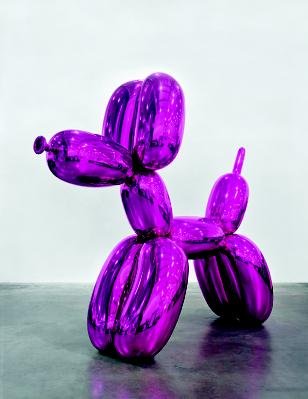 Balloon Dog (Magenta), 1994-2000 © Jeff Koons