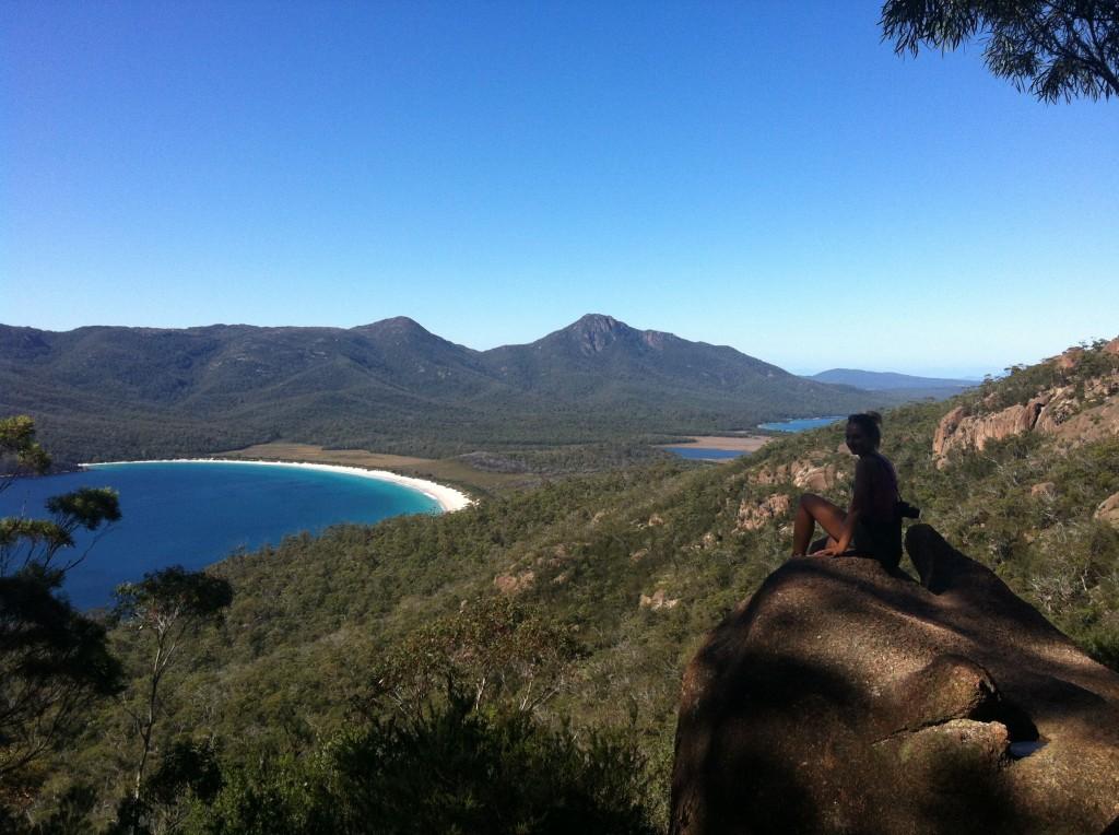 Wineglass Bay, Freycinet National Park : quand les images parlent d’elles-mêmes vue sur wineglass bay