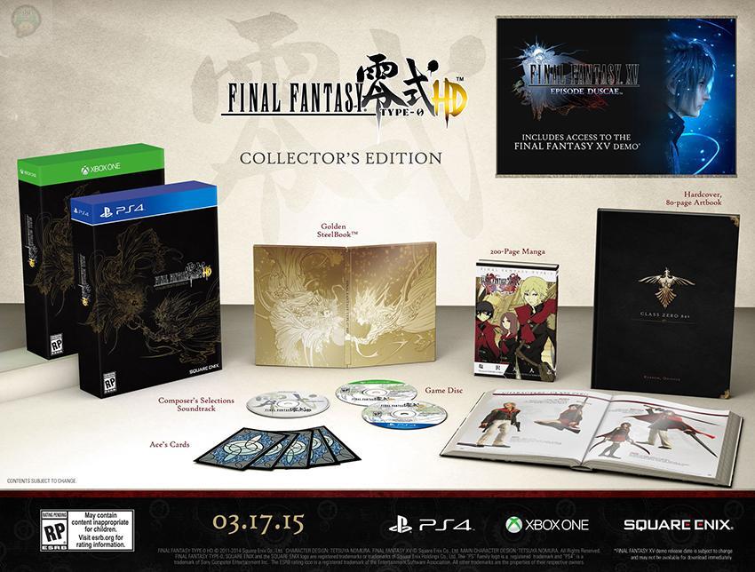 Final Fantasy Type-0 HD : Un collector
