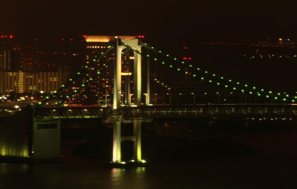 La meilleure place pour voir Tokyo comme un oiseau pont de Tokyo by night