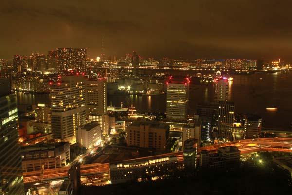 La meilleure place pour voir Tokyo comme un oiseau Tokyo vue comme un oiseau by night