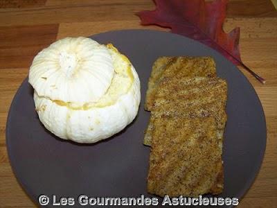Recette de courge Baby Boo farcie Recette de courge Baby Boo farcie