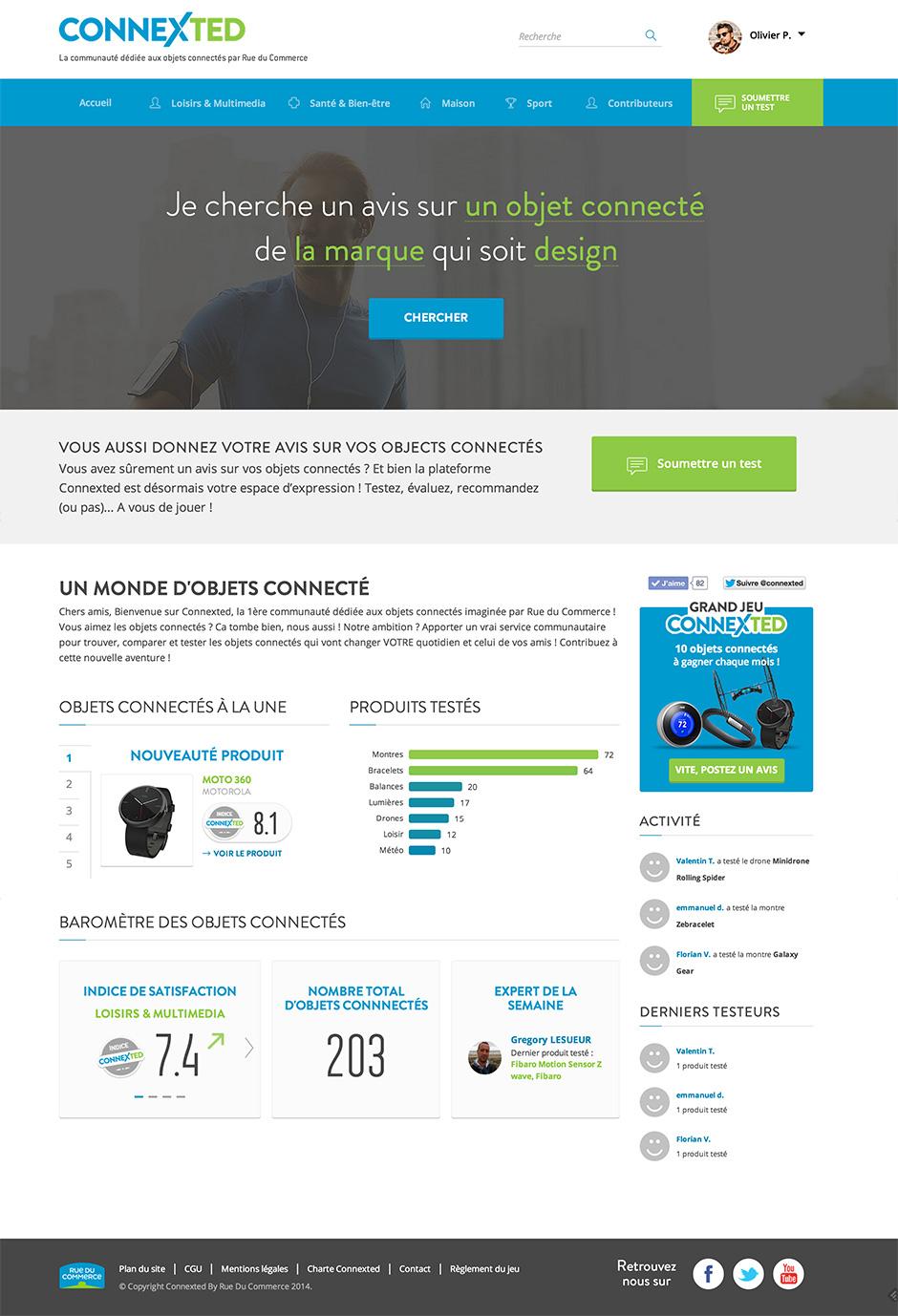 Connexted
, La 1ère plateforme communautaire dédiée aux objets connectés 13 connexted 01 Connexted
, La 1ère plateforme communautaire dédiée aux objets connectés