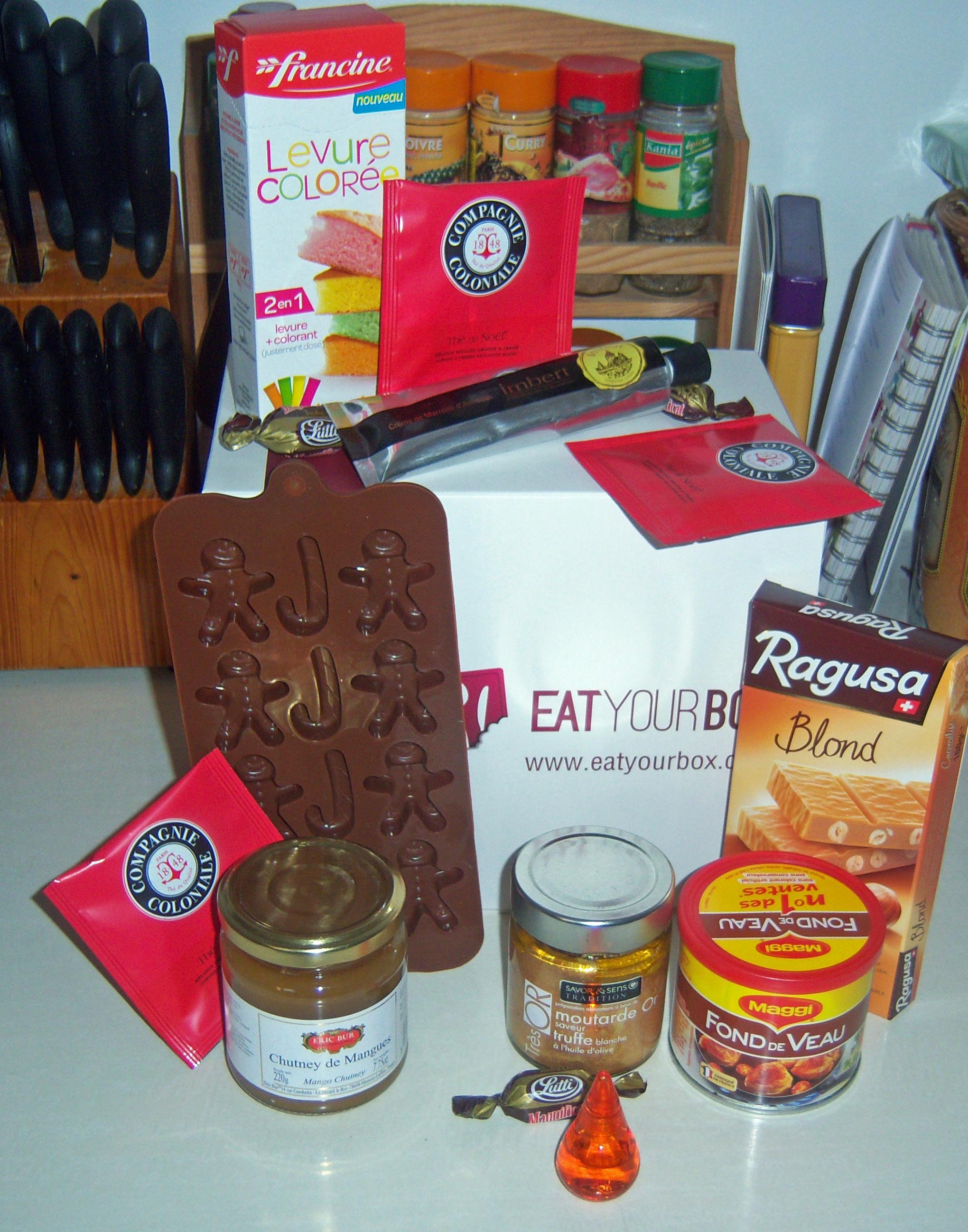 Découvrez la box de noel eat your box