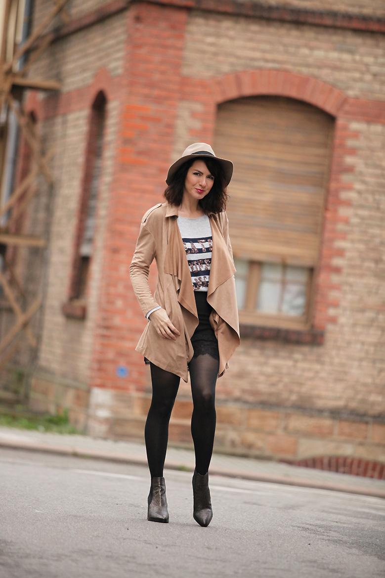 trench mode chaussures marinière eram chapeau boots or photo eram boots look Golden crush