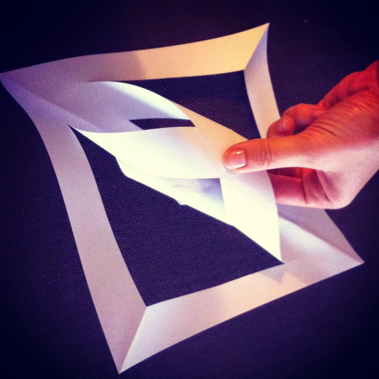 DIY de Noël: un flocon en papier DIY de Noël: un flocon en papier
