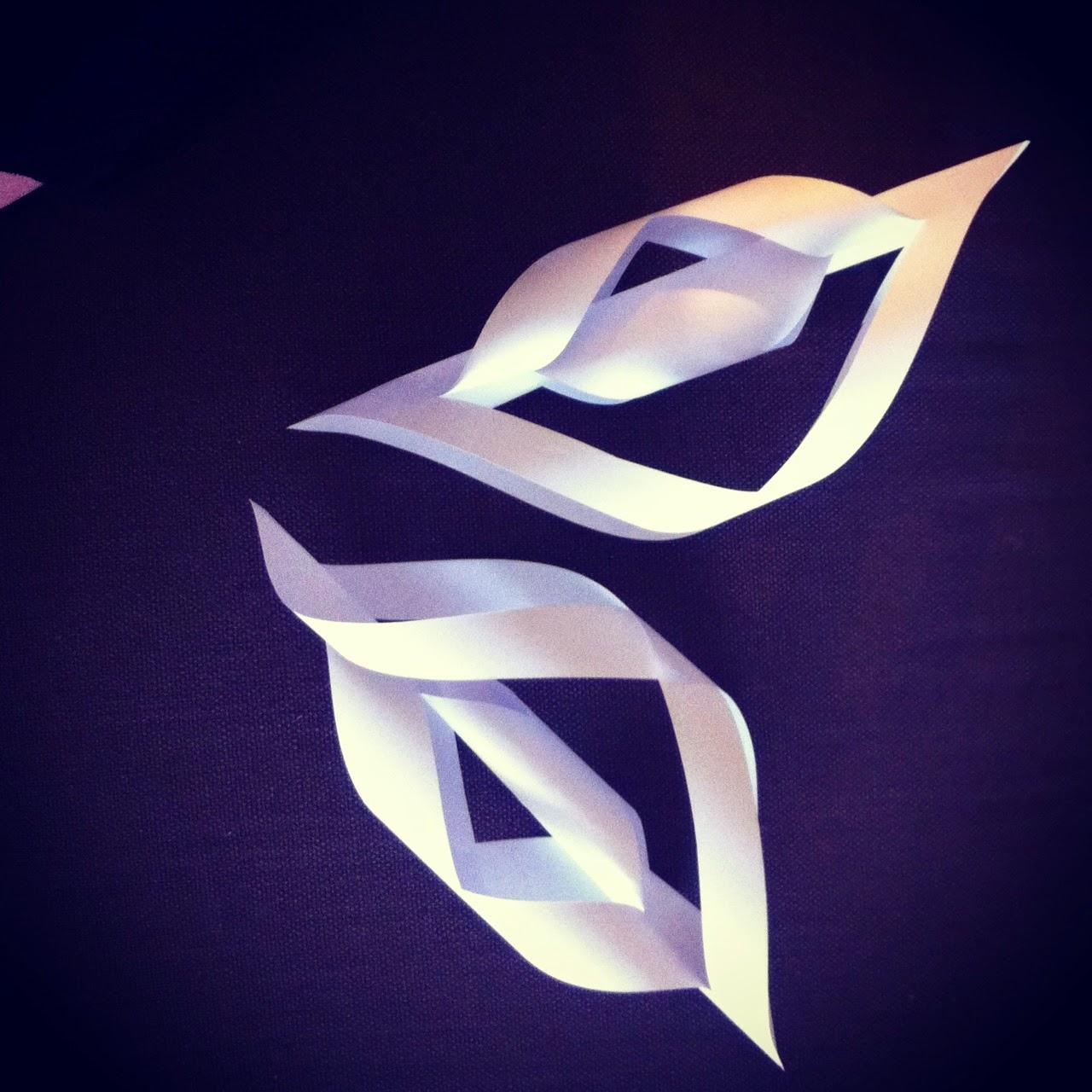 DIY de Noël: un flocon en papier DIY de Noël: un flocon en papier
