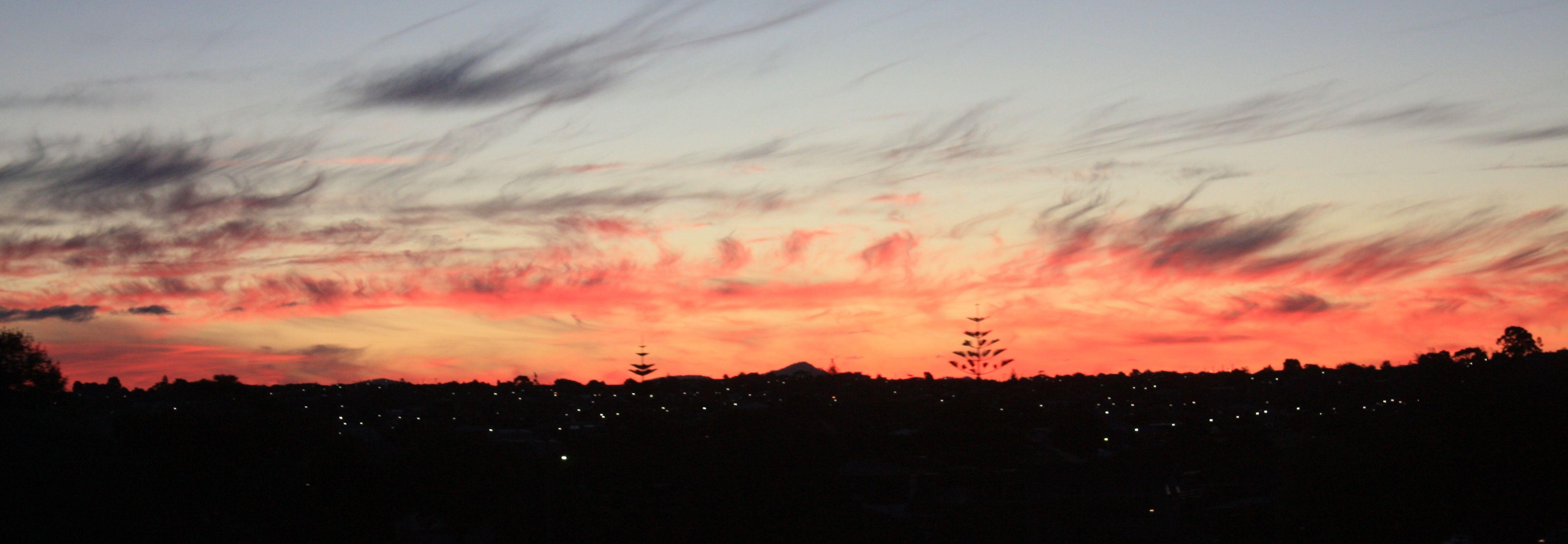Découverte des environs de Launcheston et Saint Patrick en Tasmanie coucher de soleil tasmanie