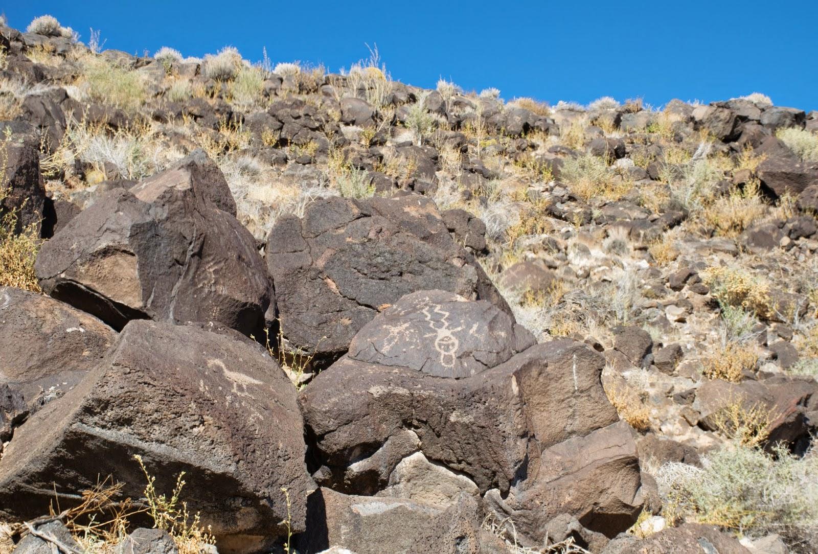 Albuquerque et ses pétroglyphes