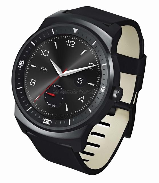 Test de la montre connectée LG G Watch R sous Android Wear