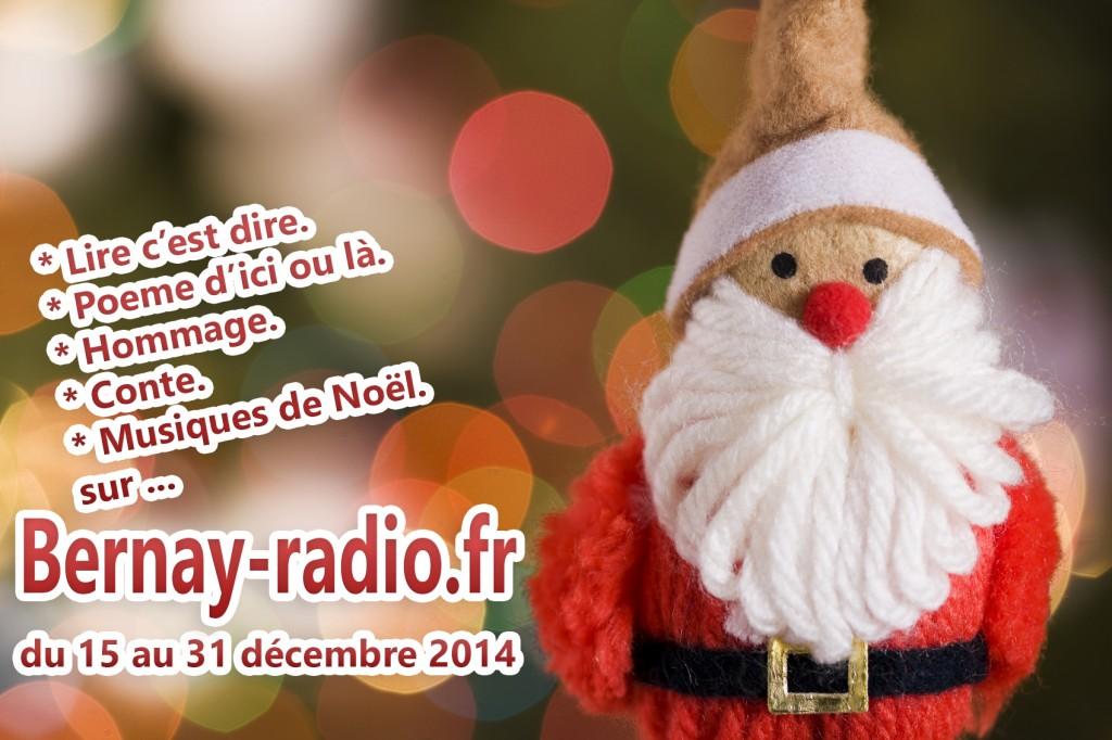 C’est Noël sur Bernay-radio.fr… noel sur Bernay-radio.fr