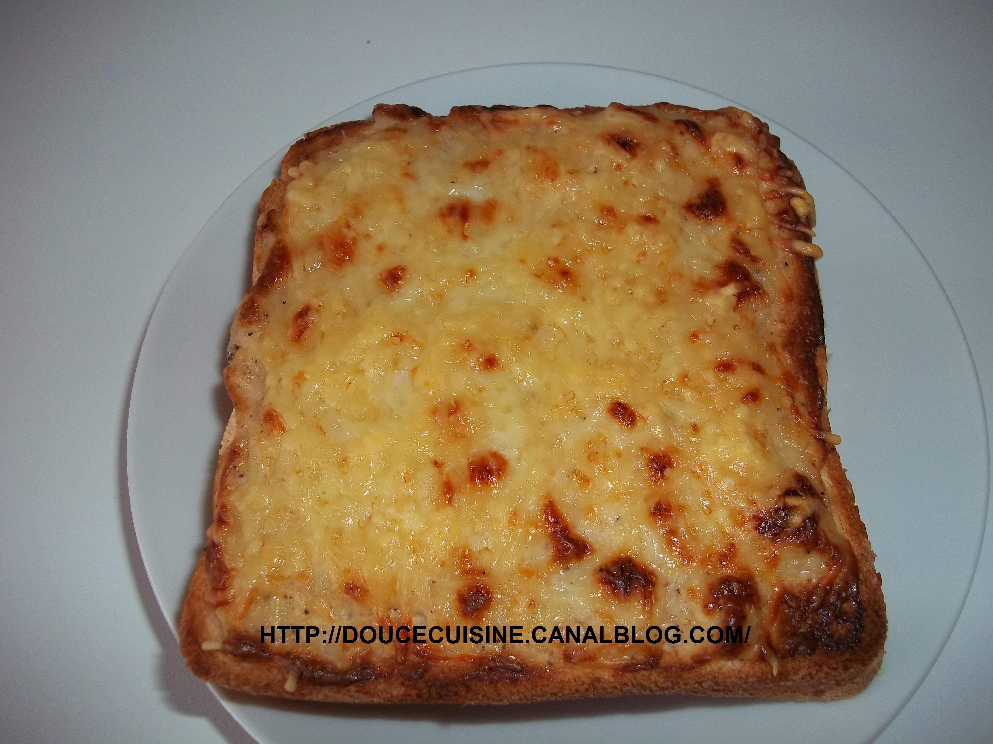 Croque monsieur à la béchamel Croque monsieur à la béchamel