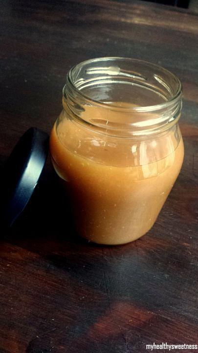 Sauce caramel sans sucre { vegan, paleo} sauce caramel sans sucre vegan paleo