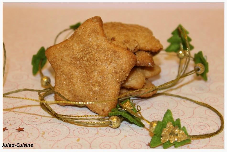 Etoiles sucrées à la cannelle {Bredele de Noël} Etoiles sucrées à la cannelle {Bredele de Noël}