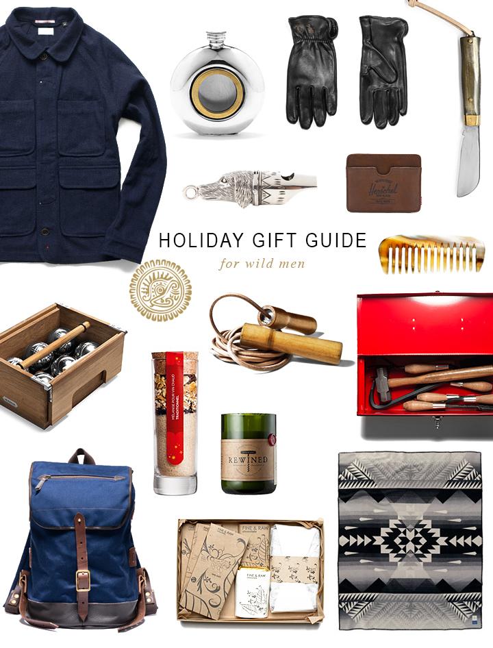 Holiday gift guide, for wild men Men gift guide