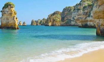 Feliz Natal au Portugal plage au Portugal