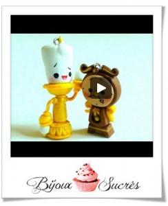 Lumière et Big ben en pâte Fimo diy_personnages_disney_belle_bete_fimo