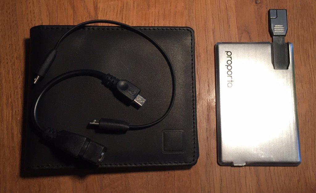 Test : Portefeuille en cuir Proporta avec batterie externe Portefeuille cuir batterie proporta 1024x628