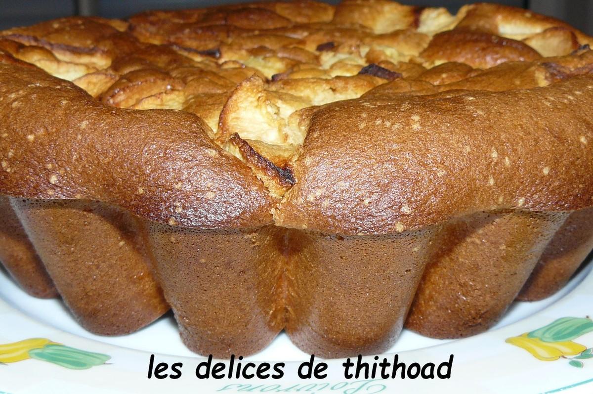 gâteau moelleux aux pommes