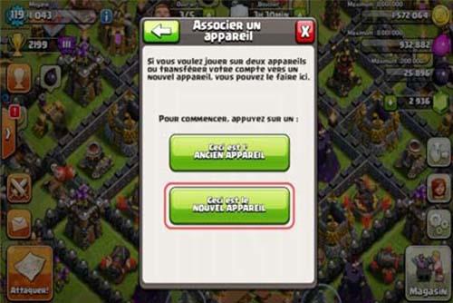 village transféré sur clash of clan Récupérer ou effacer un village Clash Of Clans sur Facebook?