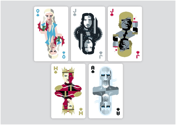 Game of Thrones : Ladbrokes lance une série de cartes à jouer illustrées