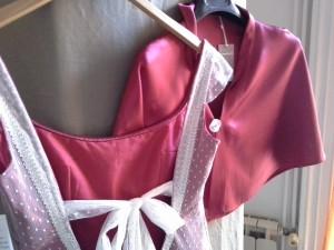 Robe de mariée champêtre : Plumetis Cherry