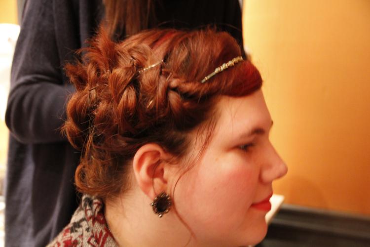 Leçon de coiffure, DIY et présentation de collection PE 2015