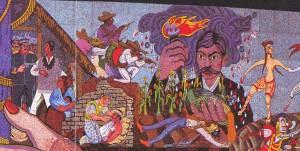 El Teatro de los Insurgentes de Diego Rivera