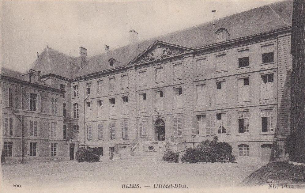 19 décembre 1914, bombardement le matin, vers le quartier Saint-Maurice. L'hôpital général, les Folies Bergère, reçoivent des projectiles