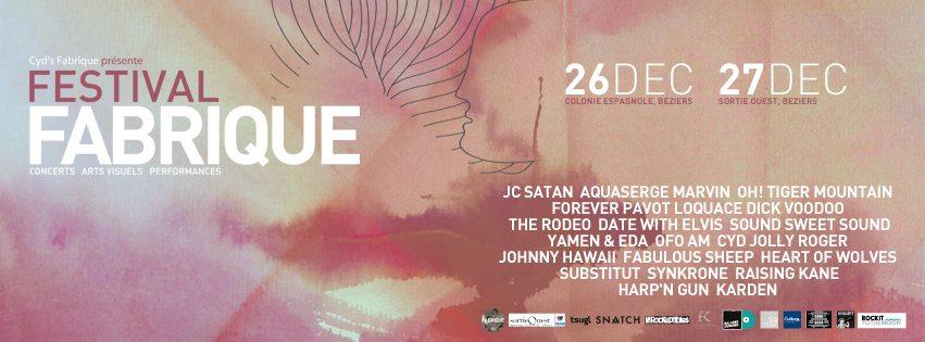 FESTIVAL FABRIQUE #V – BEZIERS FESTIVAL FABRIQUE #V – BEZIERS