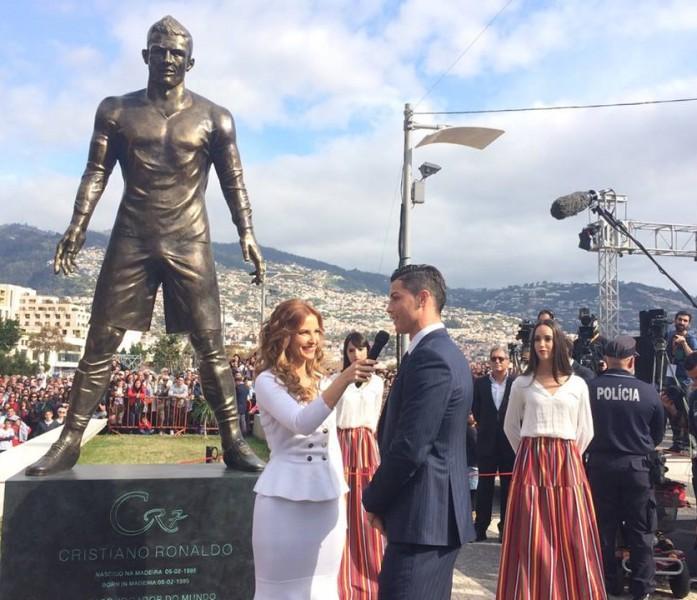 Cristiano Ronaldo: une statue qui démontre ses atouts…