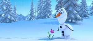 Olaf_smiling_at_Flower