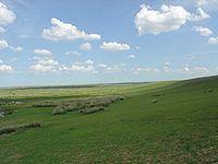 La prairie en mongolie intérieure