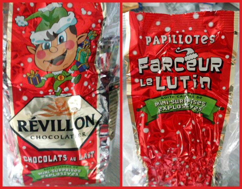La papillote et le cracker papillottes