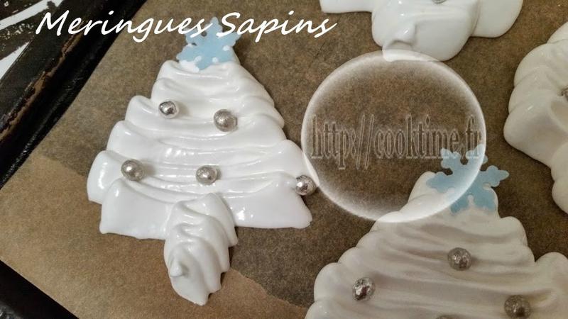 meringues sapins thermomix