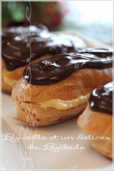 ~Éclairs au chocolat au parfum de Bailey's~ ~Éclairs au chocolat au parfum de Bailey's~
