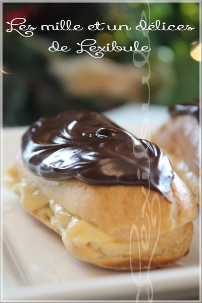 ~Éclairs au chocolat au parfum de Bailey's~ ~Éclairs au chocolat au parfum de Bailey's~