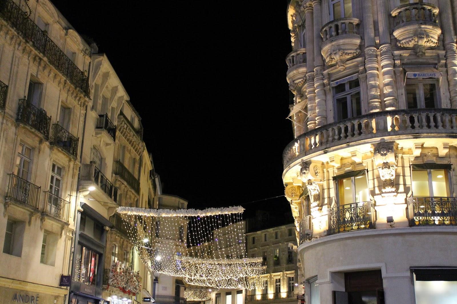 Joyeuses fêtes avec les lumières de Noël à Montpellier !