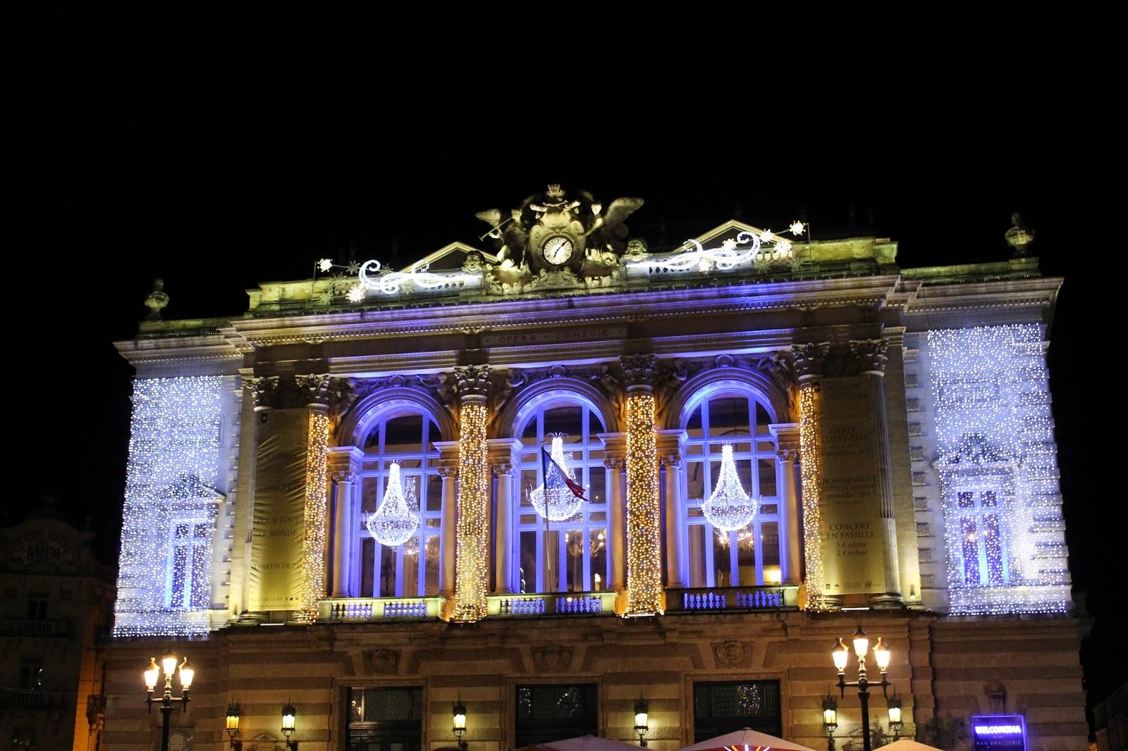 Joyeuses fêtes avec les lumières de Noël à Montpellier !