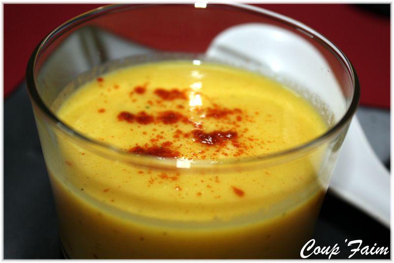 Velouté de carottes Jaunes au safran ... cuisine_Mai_004