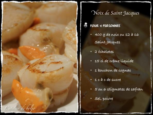 Saint Jacques à la sauce safranée 2