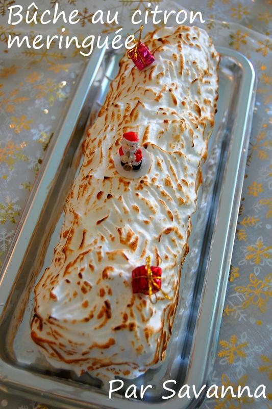 Bûche au citron meringuée. DSC_2184