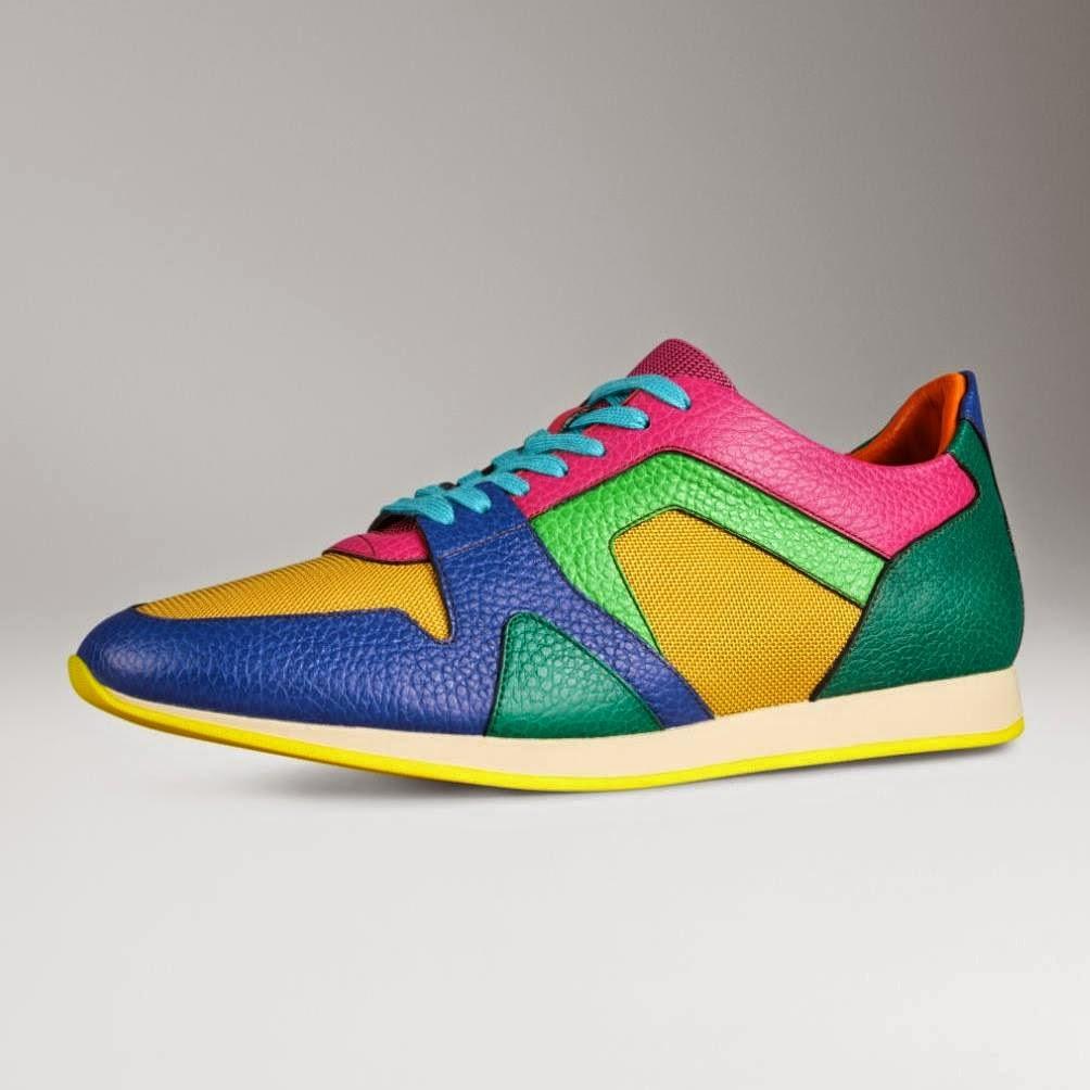 Color Block : La collection estivale de sneakers Burberry Prorsum pour hommes...