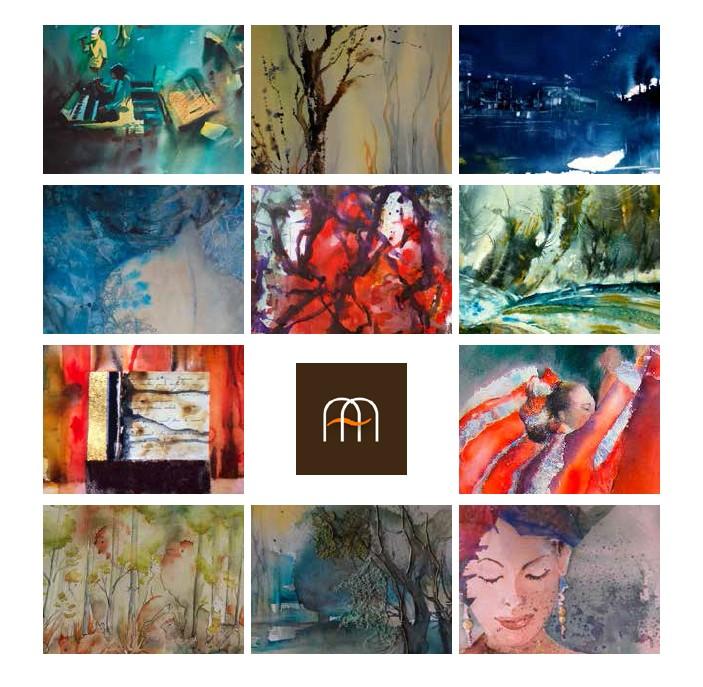 Aquarelle et transversalité. Onze aquarellistes en Nord exposent au Centre Culturel Balavoine à Arques (Pdc) Balavoine