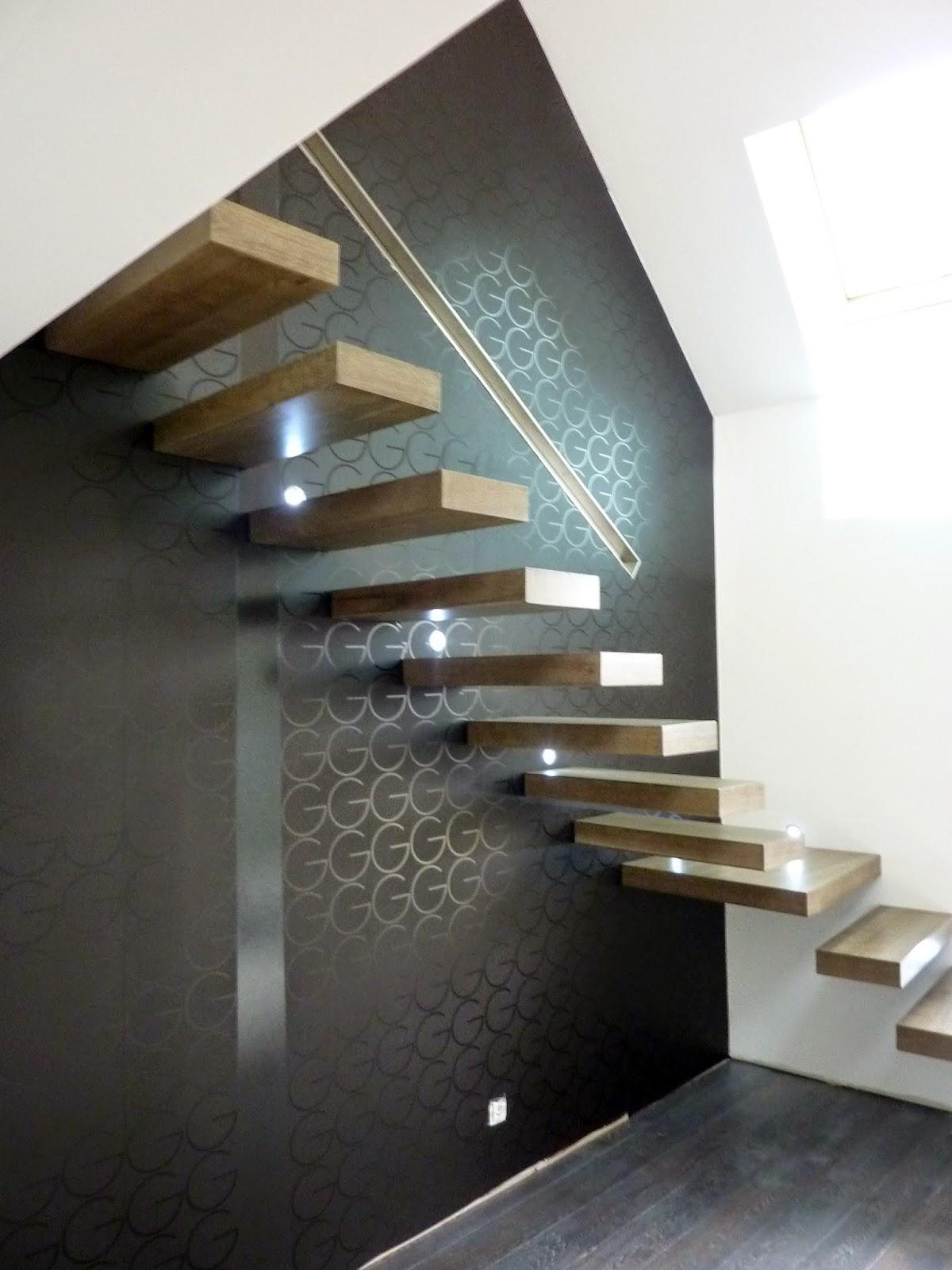 escalier suspendu escalier design