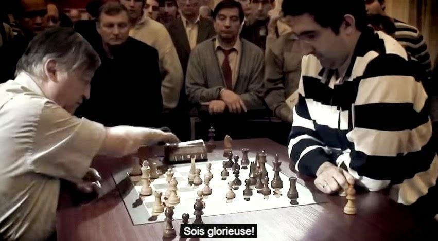  Les champions d'échecs Karpov et Kramnik apparaissent dans la vidéo russe - Photo © Chess & Strategy