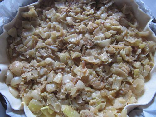 Tarte aux oignons et noix Tarte aux oignons et noix